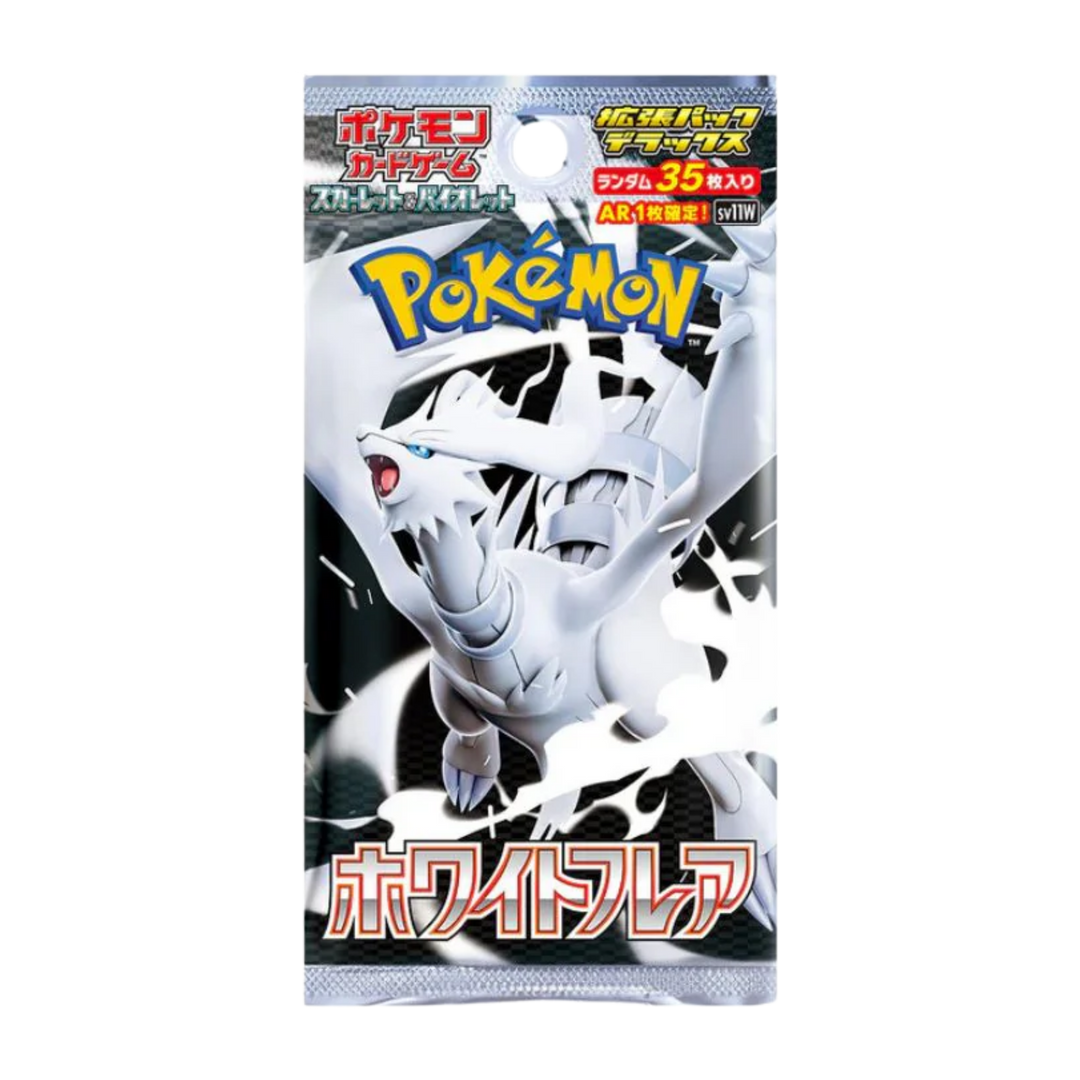 Pokémon Japanese White Flare Expansion Loose Pack (SV11W)