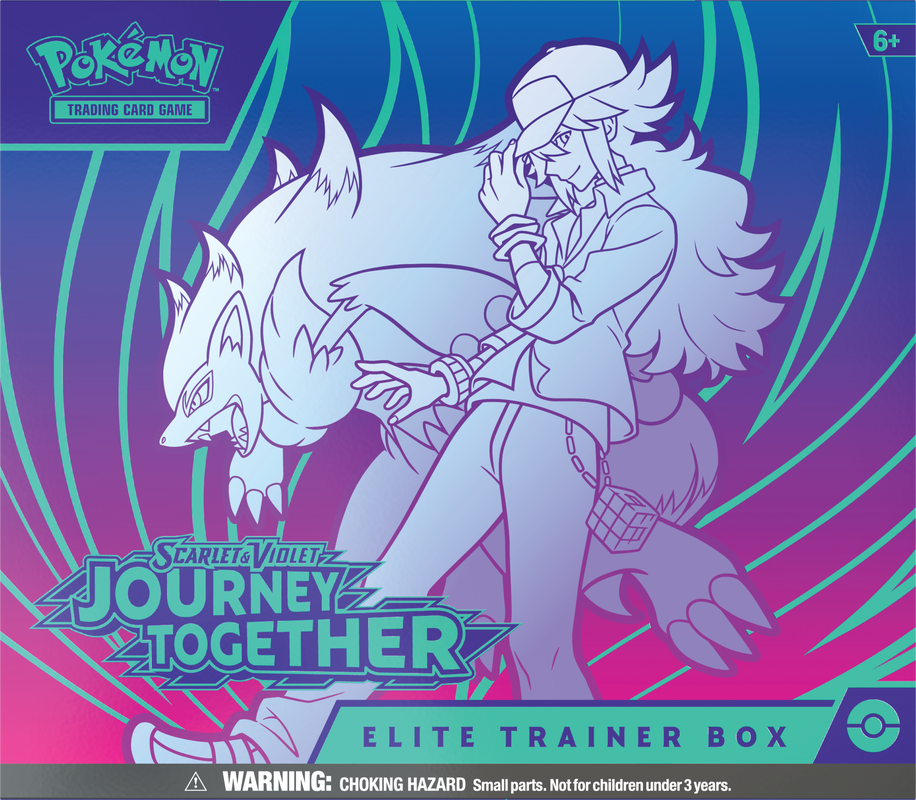 Pokemon TCG: Scarlet & Violet SV9 Journey Together Elite Trainer Box (PRE-ORDER) (LIMIT 1 PER CUSTOMER/ADDRESS)