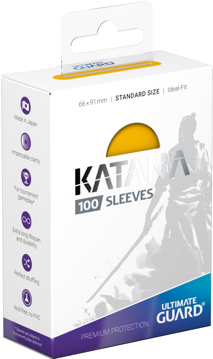 Ultimate Guard: Katana Sleeves 100CT Yellow