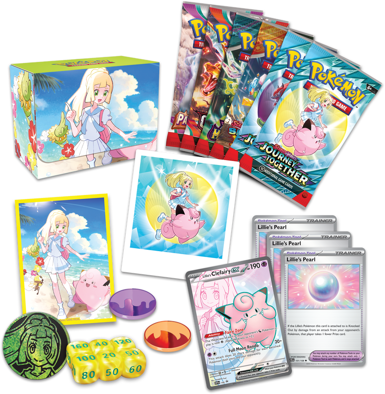 Pokémon Scarlet &amp; Violet Lillie Premium Tournament Collection Box