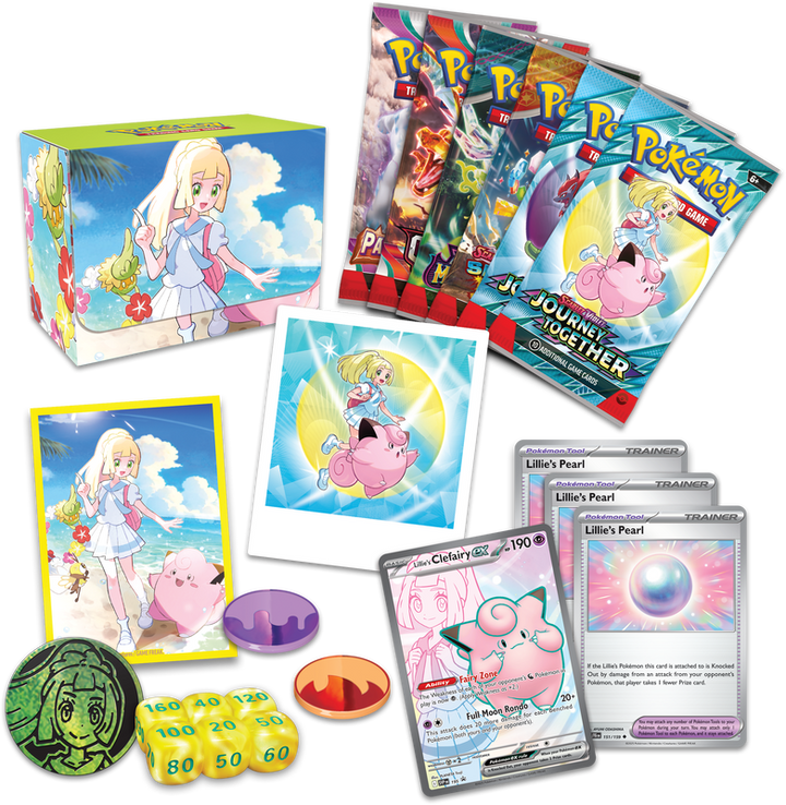 Pokémon Scarlet &amp; Violet Lillie Premium Tournament Collection Box