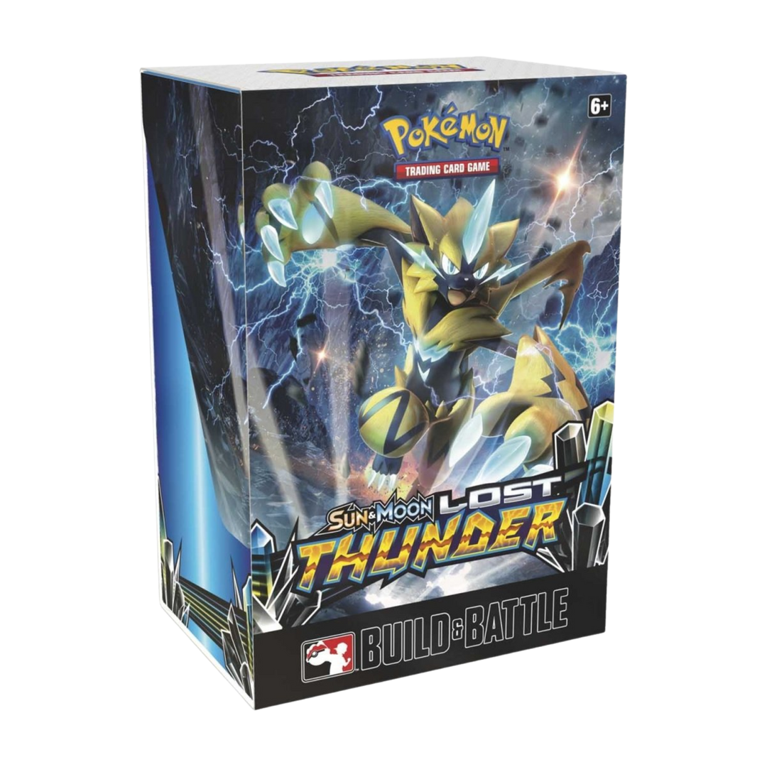 Pokémon Sun &amp; Moon Lost Thunder Build &amp; Battle Box | SM08