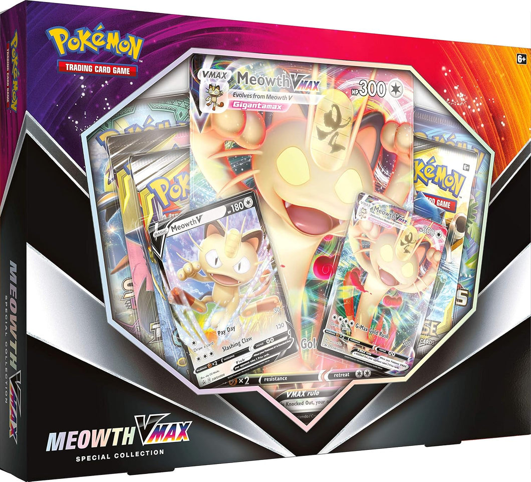 Pokemon TCG: Sword & Shield Meowth Special Collection Box