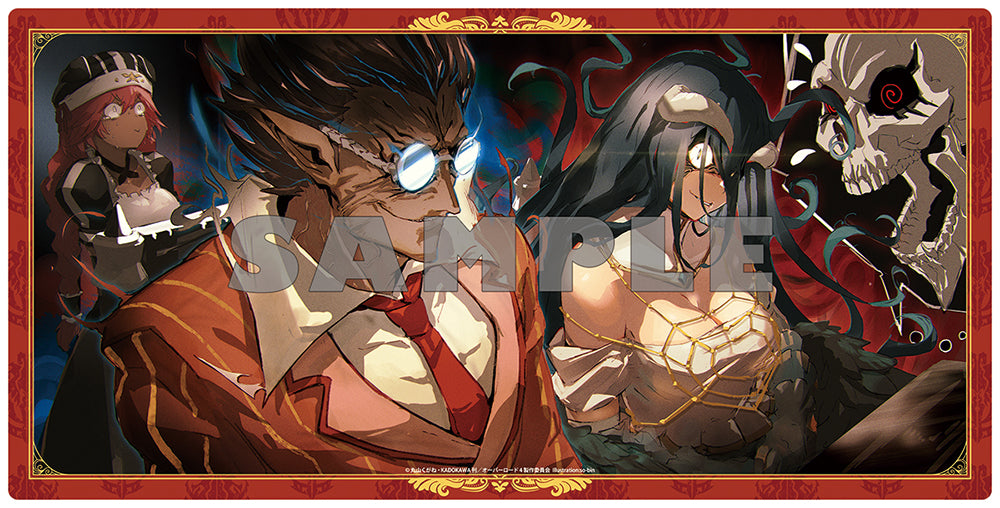 "Overlord" so-bin Illustration Multi Play Rubber Mat