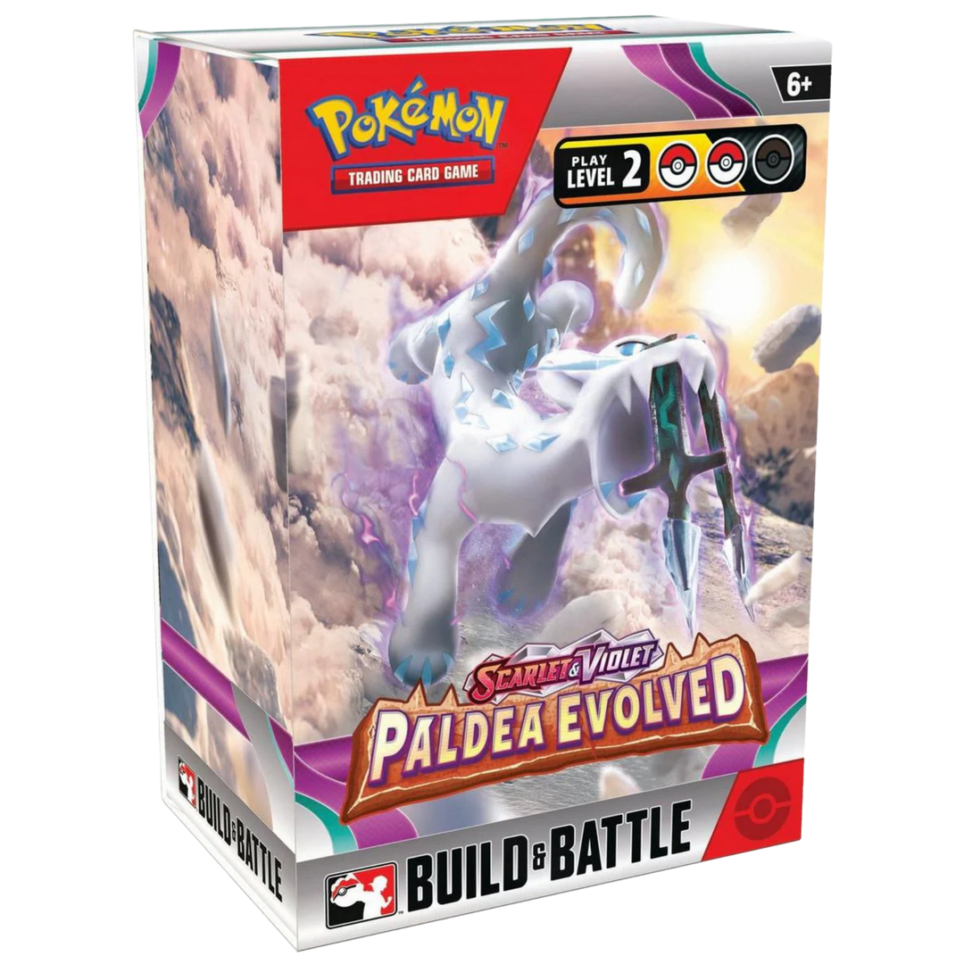 Pokémon Scarlet &amp; Violet Paldea Evolved Build &amp; Battle Box | SV02
