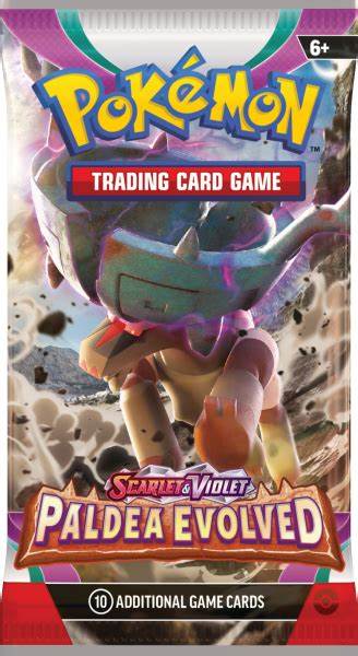 Pokemon TCG: Scarlet & Violet Paldea Evovled Loose Booster Pack