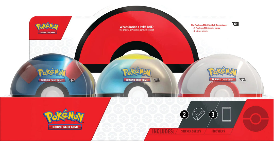 Pokémon Scarlet &amp; Violet Poké Ball Tin Q4 2024