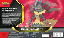 Load image into Gallery viewer, Pokemon TCG: Mega Lucairo Ex Figure Collection Box back

