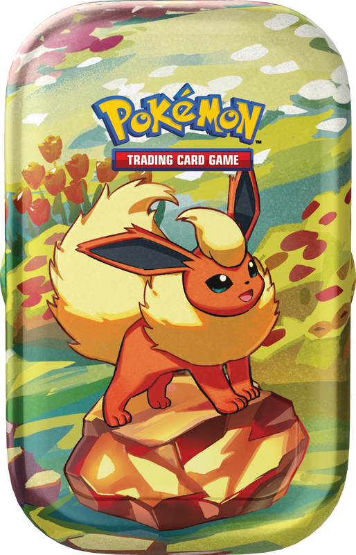 Pokémon Scarlet &amp; Violet Prismatic Evolutions Mini Tin | SV8.5