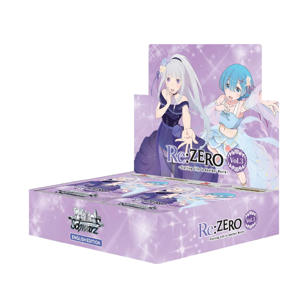 Weiss Schwarz TCG: Re:ZERO -Starting Life in Another World- Vol.3 Booster Box