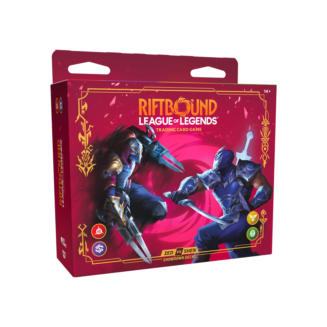 Riftbound League Of Legends TCG: Vendetta Showdown Decks: Zed vs Shen