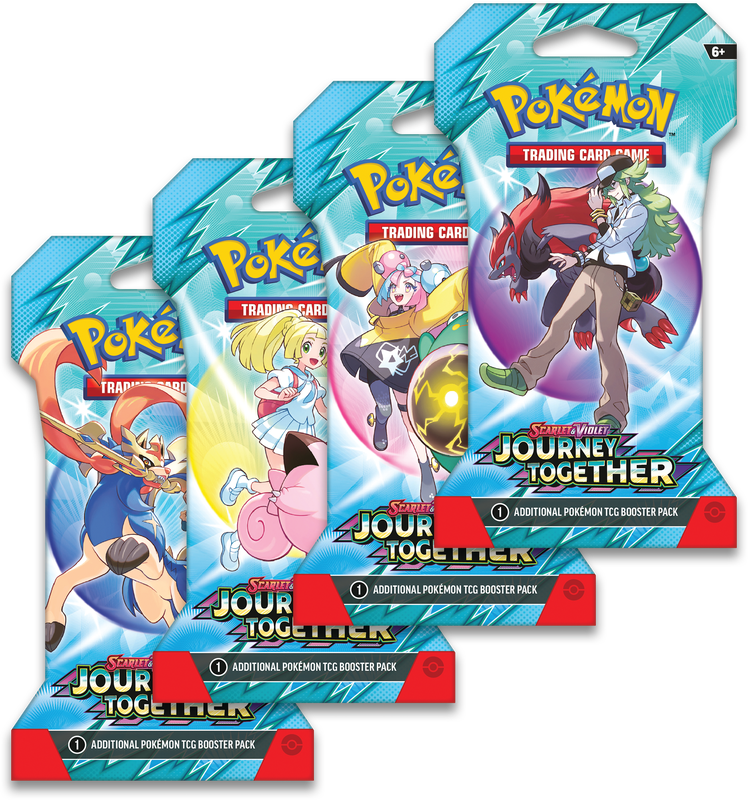 Pokemon TCG: Scarlet & Violet SV9 Journey Together Sleeved Pack (PRE-ORDER) (LIMIT 24 PER ADDRESS/CUSTOMER)