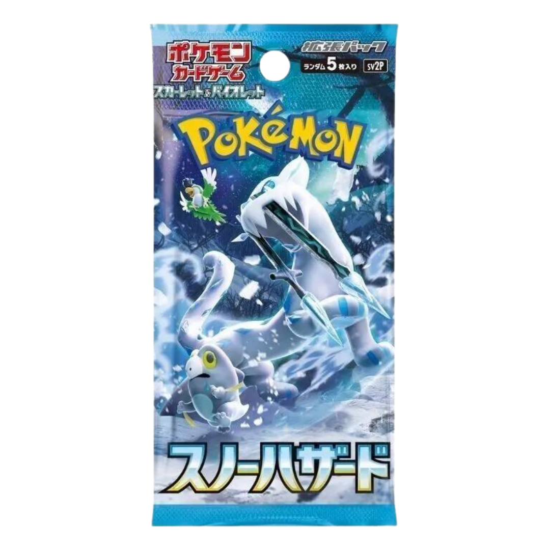 Pokémon Japanese Snow Hazard Loose Pack (SV2P)