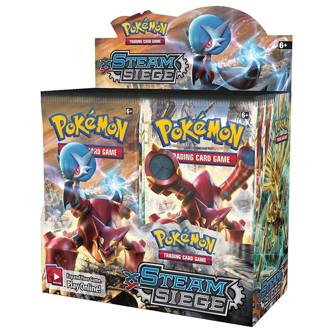 Pokemon TCG: XY Steam Siege Booster Box (Slight Damage)