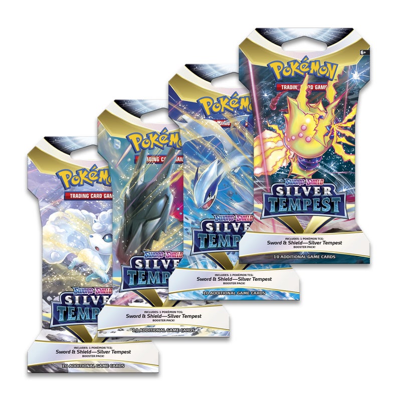 Pokémon Sword &amp; Shield Silver Tempest Sleeved Pack | SWSH12