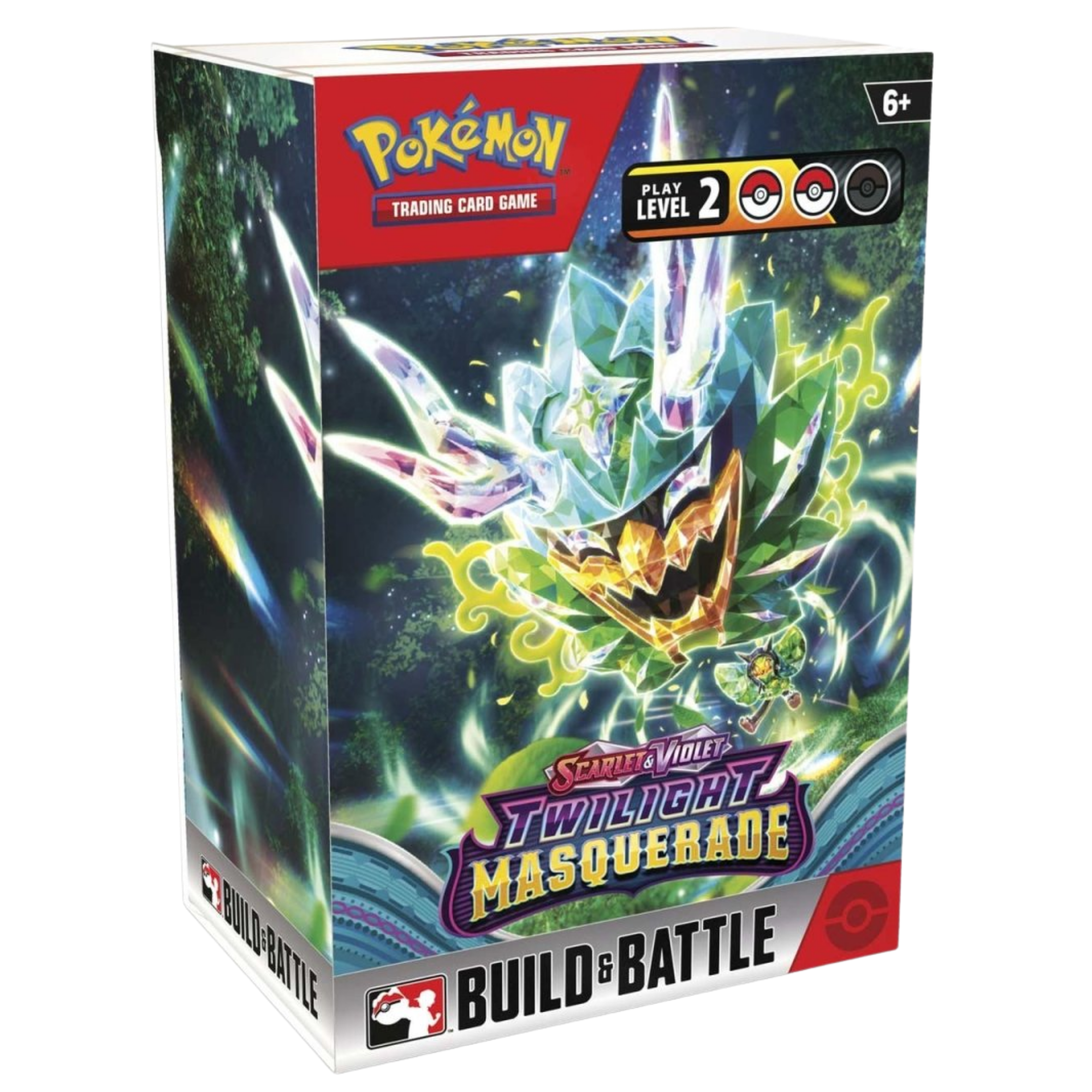 Pokemon TCG Twilight Masquerade Build & Battle Box – Flaring Lair
