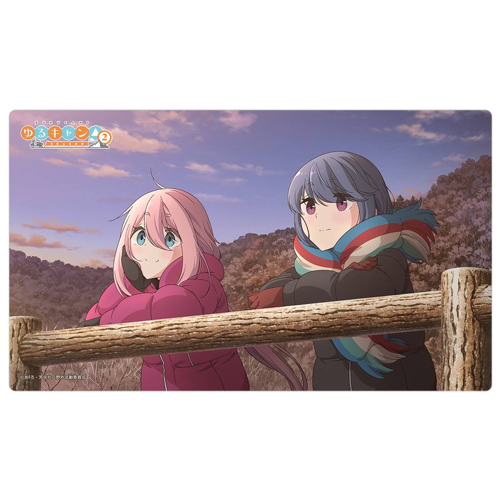 "Yurucamp Season 2" Rubber Mat Main Visual B