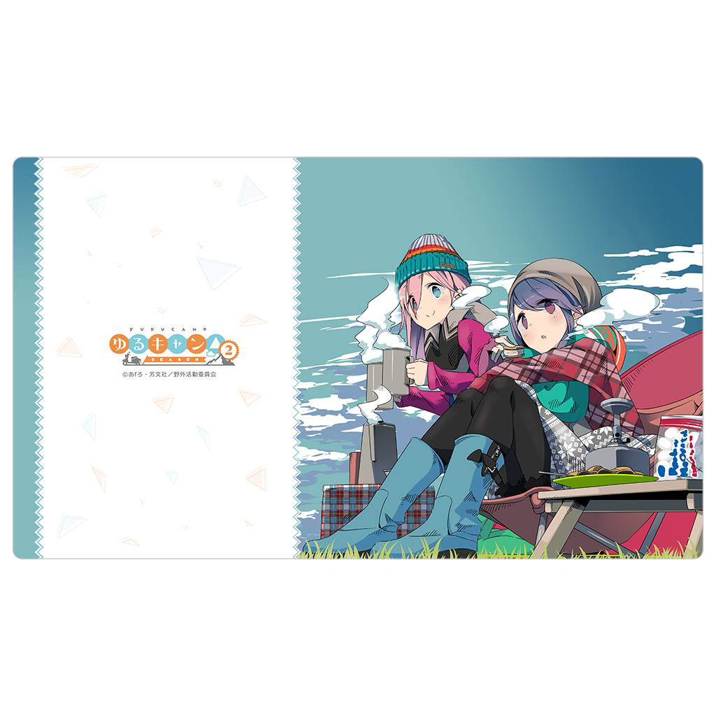 "Yurucamp Season 2" Rubber Mat Kagamihara Nadeshiko &amp; Shima Rin