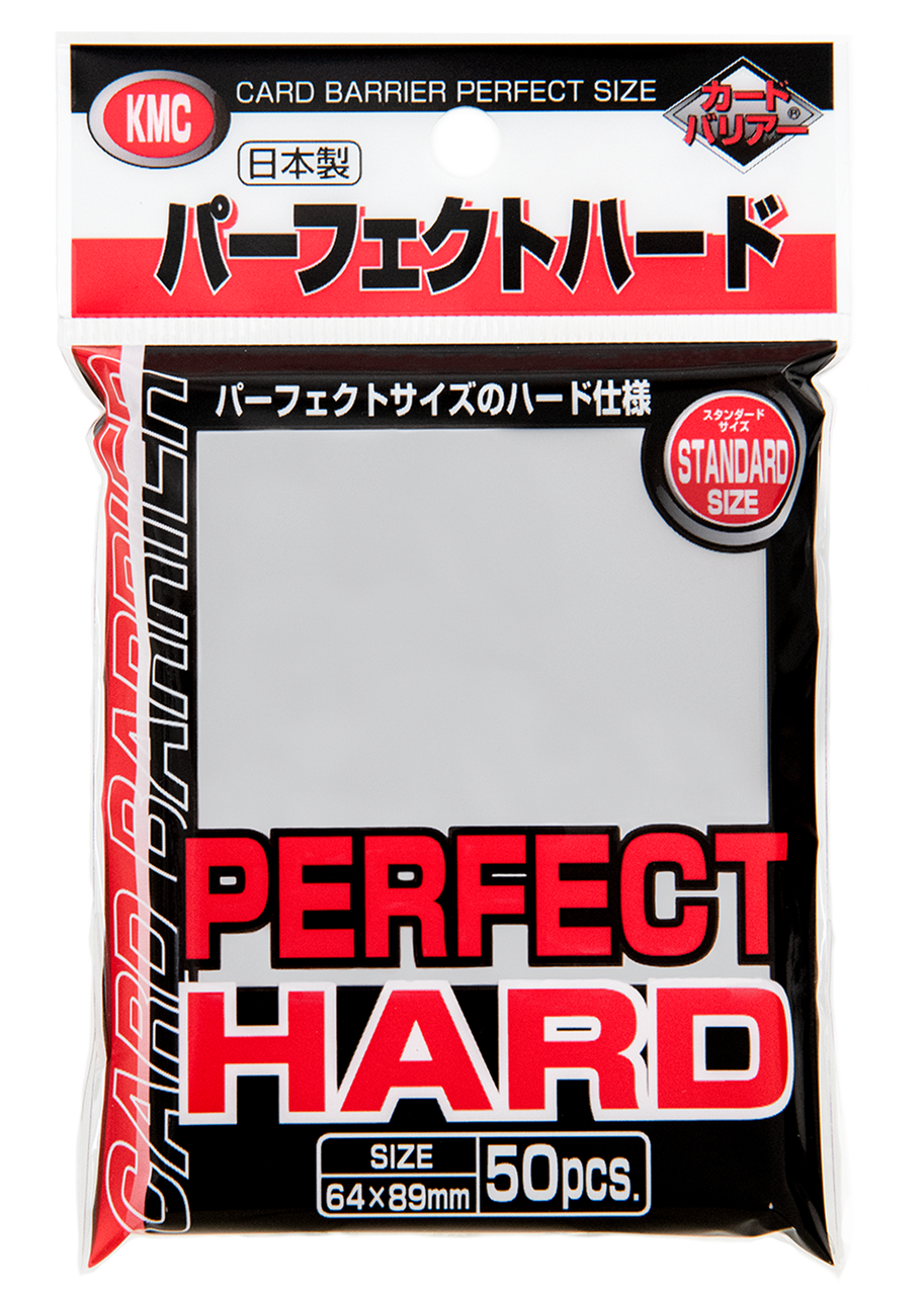 KMC Perfect Fit Hard Sleeves (50 Pack)