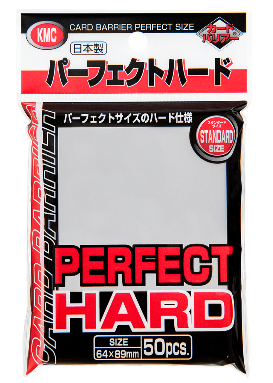 KMC Perfect Fit Hard Sleeves 50 pack