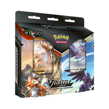 Load image into Gallery viewer, Pokemon Corviknight V vs. Lycanroc V Duel Battle Deck Flaring Lair

