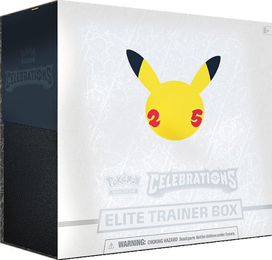 Pokemon Celebrations Elite Trainer Box Flaring Lair