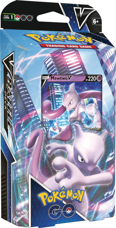 Pokémon Sword &amp; Shield Pokémon GO Mewtwo V Battle Deck | SWSH10.5
