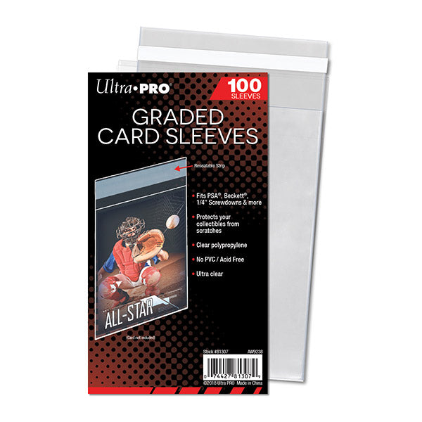 Ultra-Pro Graded Card Resealable Sleeves 100 Count