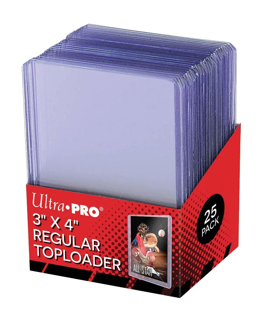 Ultra-Pro 3" x 4" 35pt Regular Top Loader (25 Pack)